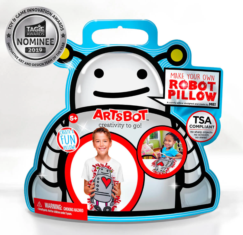 Make Your Own Robot Pillow